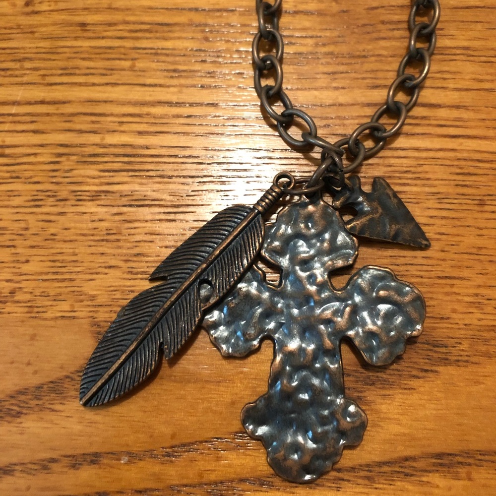Copper Chain Necklace - Picture 2 of 2